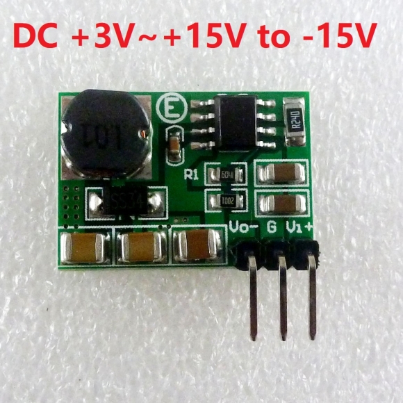 DD0315NA 200-500mA +/- Voltage Converter Positive to Negative power supply DC-DC Boost-Buck Module +3~+15V to -15V