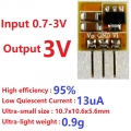 DD0405MA Mini 600MA 0.7-3V To 3V Boost Step-up DC-DC Converter Voltage PFM Regulator Module For AA AAA Dry Cell Button Battery