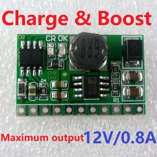 DD04CVSA DC-DC Converter Boost Step-up Module10W 3.7V 4.2V Charger & 12V Discharger Board UPS Diy Li-lon LiPo Lithium Battery