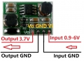 DD0603SA 2 in 1 0.9-6V to 3.7V Auto Buck-Boost Step-UP&Step-Down DC DC Converter for 18650 Solar battery Toy Power supply