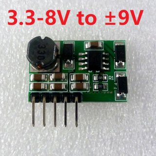 DD1718PA DC DC Step-up Boost Converter module +- 9V Positive & Negative Dual Output power supply