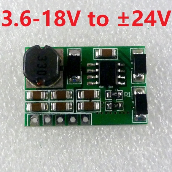 DD1718PA DC DC Step-up Boost Converter module +- 24V Positive & Negative Dual Output power supply