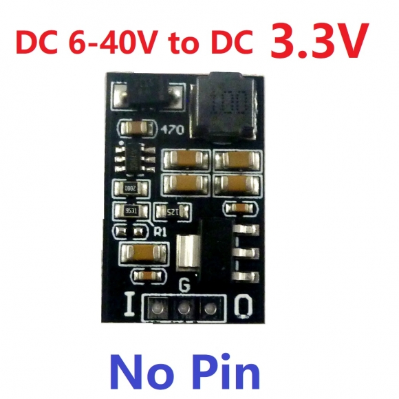 DD38LOSA 5W DC 6-40V to 3.3V Low Noise 2 in 1 LDO Linear Regulators & DC-DC Buck Converter Module replace AMS1117 LM317 7805