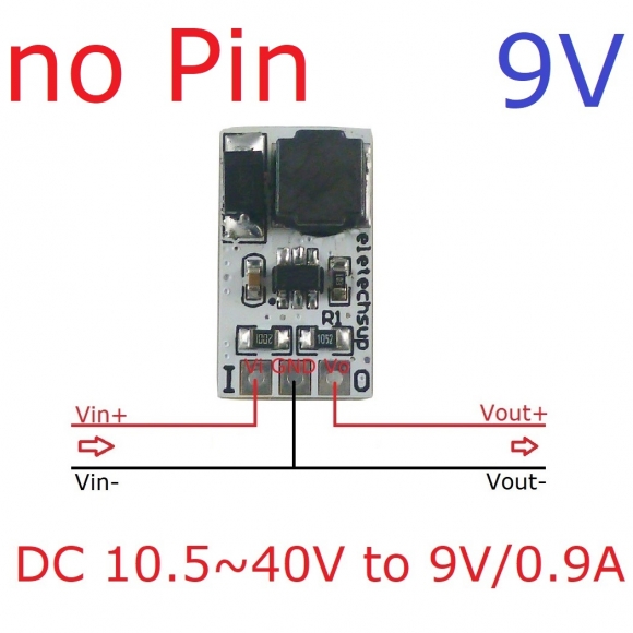 DD4012SA mini DC-DC Converter Buck Voltage Regulator IN DC 10.5-40V OUT 9V replace AMS1117 7805 lm2596 DD4012SA