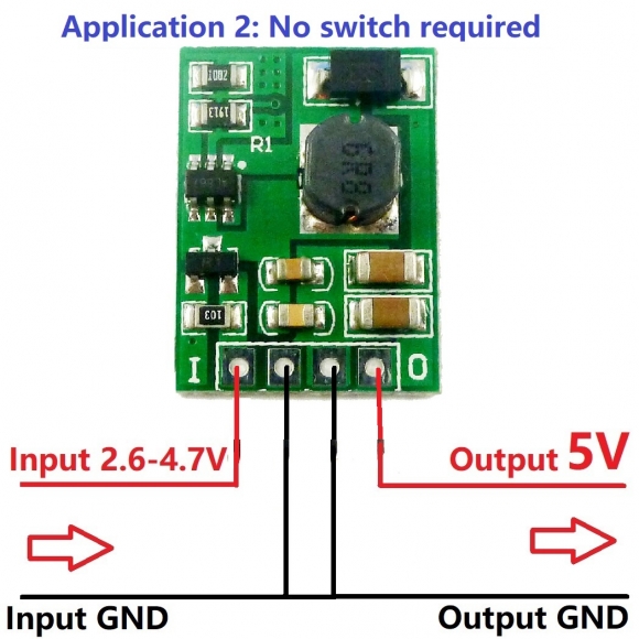 DDEN12MA With Enable Dc-Dc Step-Up Boost Converter 3V 3.3V 3.7V To 5V Voltage Regulate for Arduiuo Breadboard Stm32 Lcd