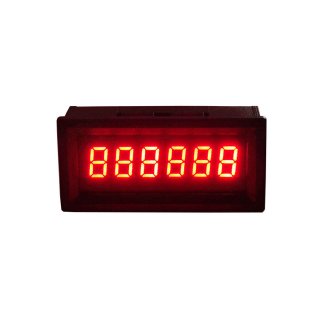 DM36B06 6 Bit DC 5V 12V 24V RS485 Digital Tube Characters LED Display Module Modbus RTU for PLC Configuration Software Configuration Software