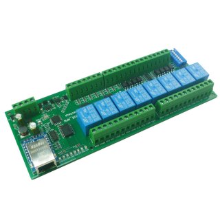 ETVOD08 24V 8CH NPN DI Digital Analog Ethernet Remote I/O Modules Modbus RTU TCP/IP MQTT Network Controller 4-20MA 0-10V DAC Output Board