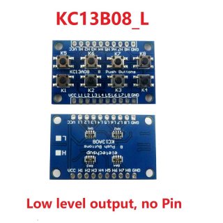 KC13A08 Low level 8-button Push Buttons module 8 Keyboard Keypad for Arduiuo DUE Breadboard Leonardo ZERO Tre Micro banana pi STM32