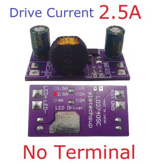 LD2740SC 2.5A High-Power Constant-Current Step-Down LED Driver Board DC 4-27V for Automotive RCL DRL Fog Lights