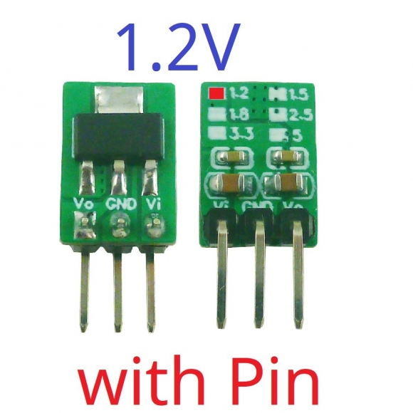 LO1117MB Tiny Out 1A 1.2V 80MV Drop Voltage 60uA Standby Step-Down Buck LDO Module rep AMS1117 7805 for Arduino ESP32