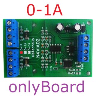 N4VIA02 1A Multifunctional RS485 Ammeter & Voltmeter 0-30V Voltage & 0-5A Current Measurement Module Modbus RTU