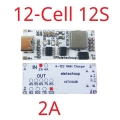 NITC16UB 2A 12 Cell NIMH Charger Module TYPE-C DC 5V Boost BMS CC/CV NiCd for 4.8V 6V 7.2V 8.4V 9.6V 10.8V 12V 13.2V 14.4V Battery