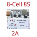 NITC16UB 8S 2A 2A 8 Cell NIMH Charger Module TYPE-C DC 5V Boost BMS CC/CV NiCd for 4.8V 6V 7.2V 8.4V 9.6V 10.8V 12V 13.2V 14.4V Battery