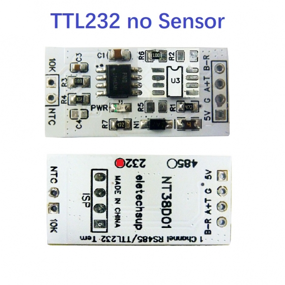 NT38D01 232 Mini TTL232 1k-100K Resistance Value Measurement Module 10K 3950 NTC Thermistor Collector