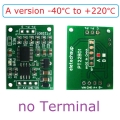 PT22B01 DC 12V -40~220 Celsius 1CH Celsius PT100 RTD Thermocouple Celsius Fahrenheit Wide RS485 Temperature Measurement Modbus RTU Board Sensor Module