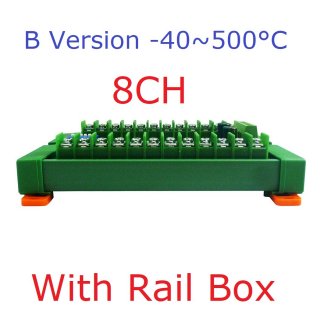 PTA8D08 -40℃ to +500℃ 8AI RS485 Analog Input PT100 RTD RS485 Temperature Sensor Acquisition Module replace NTC K Thermocouple DS18B20