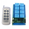 RF23G08 TB422 Dc5V 8Ch 433.92M Relay Rf Remote Control Wireless Timer Delay 0.2-2 S Low Pulse