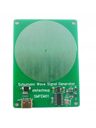 SMFEM01 A version Mini Schumann Resonances 7.83Hz Pure Sine Wave Ultra Low Frequency SR Signal Generator Audio Resonator External BatteryAvailable