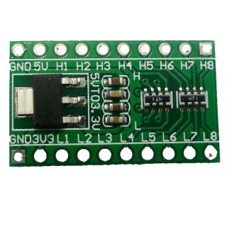 TB361 8CH IIC I2C Logic Level Converter Bi-Directional Module & DC-DC 5V to 3.3V Setp-dowm Buck AMS1117 Board For_Arduiuo Breadboard