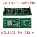 WG18A02 DC5V TTL 232 UART Modbus RTU HX711 Pressure Weight Sensor Electronic Scale Module For PLC Configuration Software