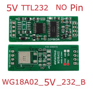 WG18A02 DC5V TTL 232 UART Modbus RTU HX711 Pressure Weight Sensor Electronic Scale Module For PLC Configuration Software