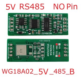 WG18A02 DC5V RS485 UART Modbus RTU HX711 Pressure Weight Sensor Electronic Scale Module For PLC Configuration Software